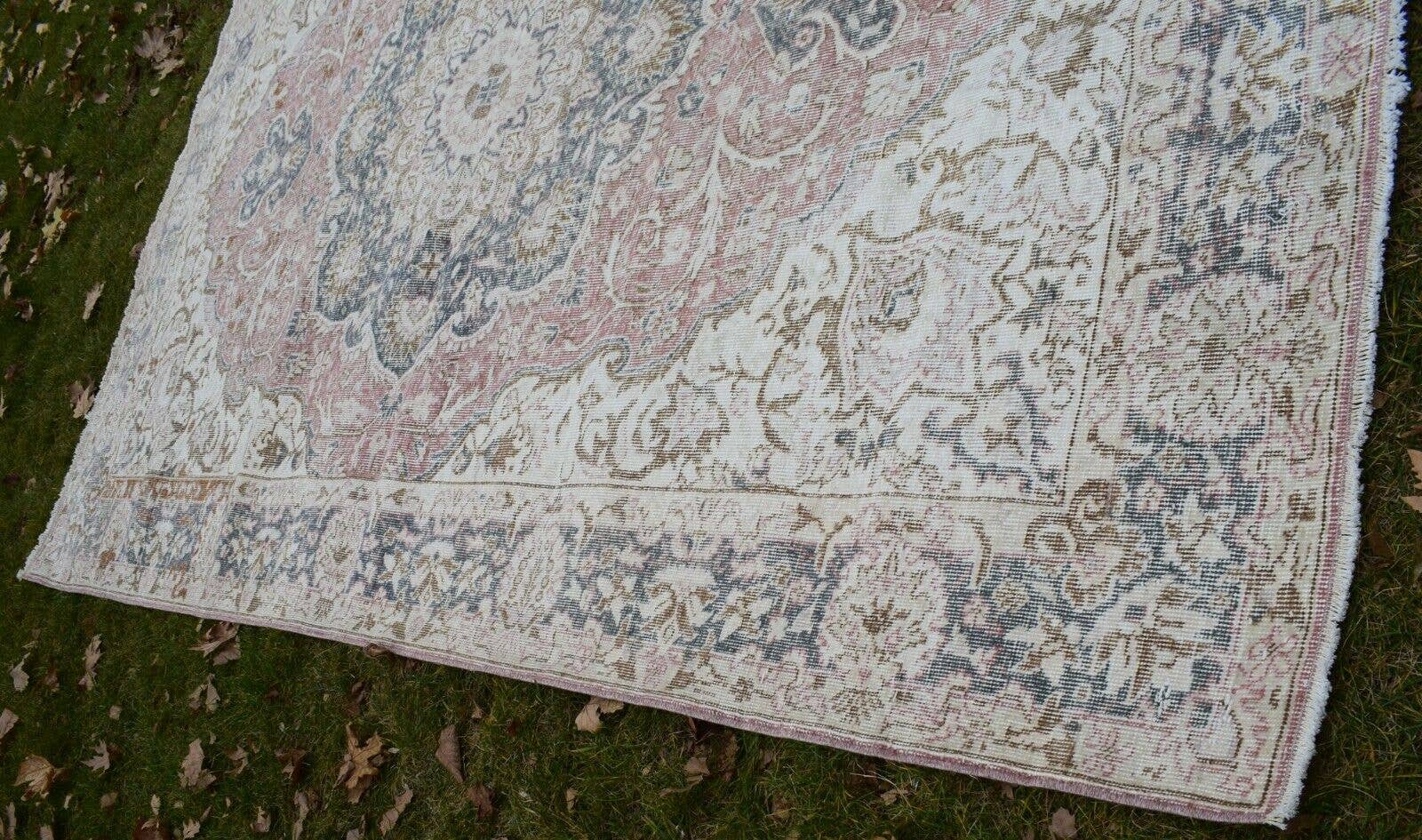 Vintage Oushak Rug 6'11'' x 10'6''