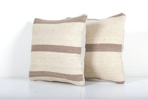 Kilim Pillow Cover Set of 2 | 16'' x 16''