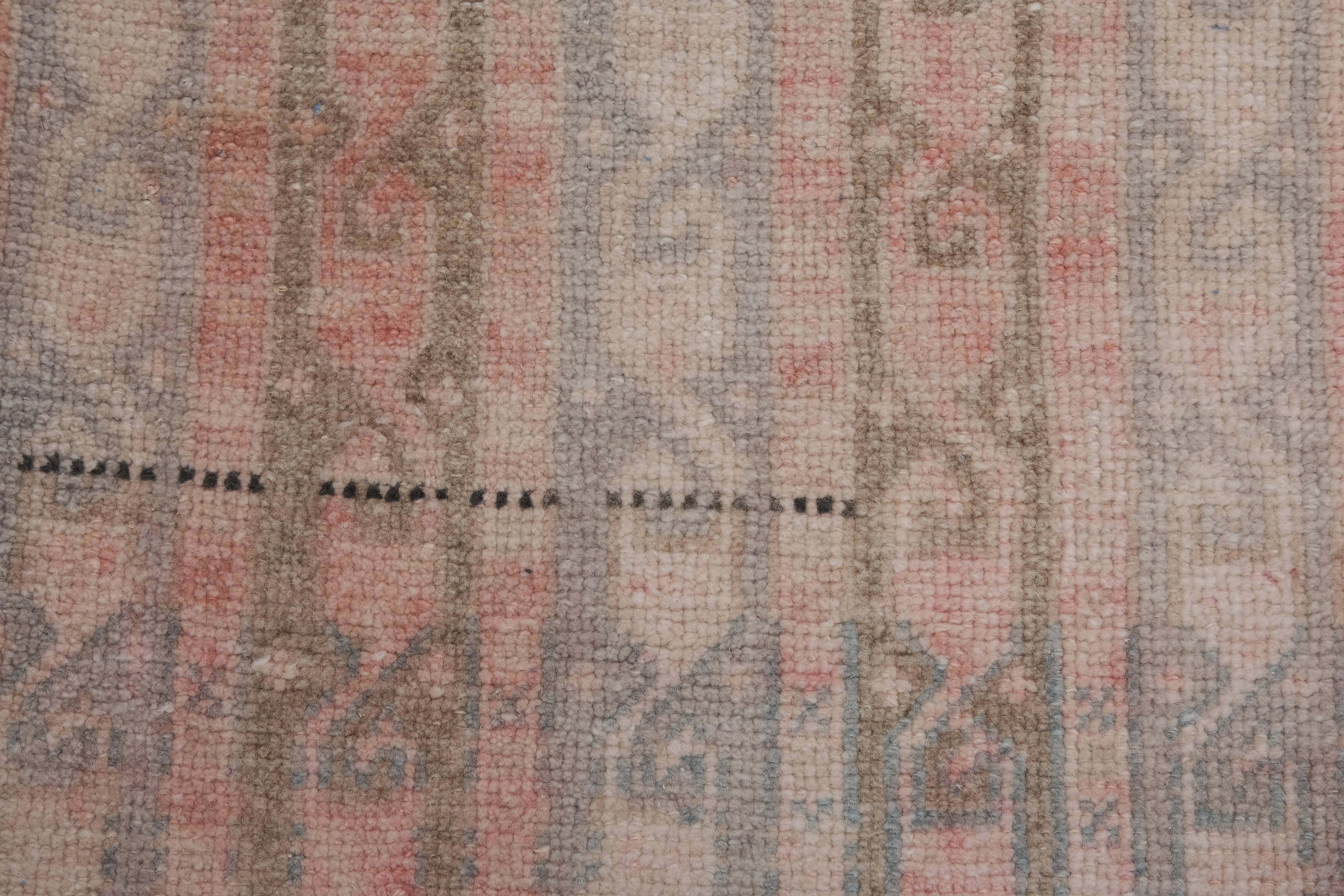 Vintage Kurdish Runner Rug 2'6'' x 7'7''