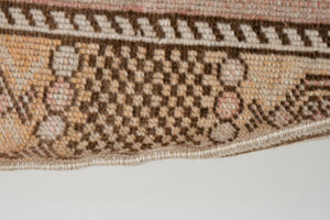 Vintage Turkish Konya Rug 3'10'' x 7'5''
