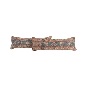Rug Bedding Pillow Cover Set of 2 | 12'' x 35''