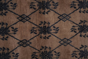 Vintage Turkish Shaggy Rug 3'9'' x 5'4''
