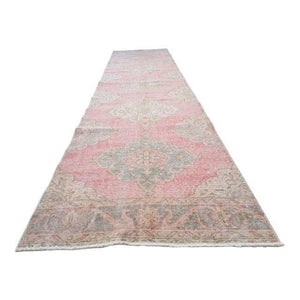 Vintage Oushak Runner 2'11'' x 12'2''