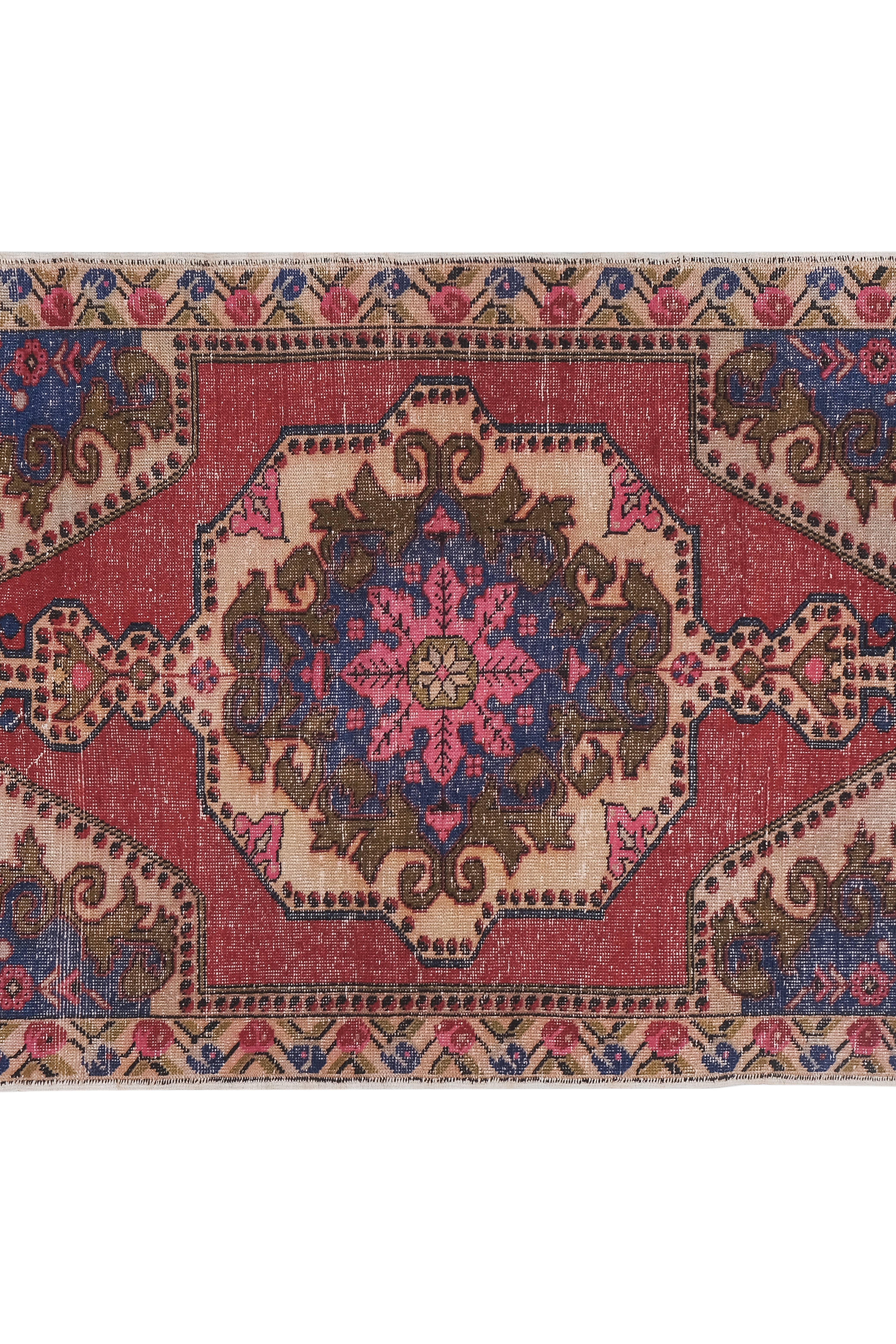 Vintage Oushak Rug 4'5'' x 7'3''