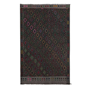 Vintage Turkish Kilim Rug 3'9'' x 6'2''