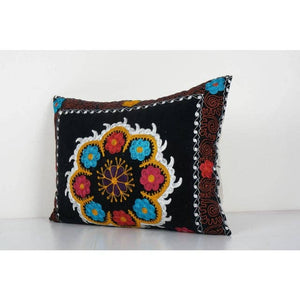 Silk Ikat Velvet Pillow Cover | 18'' x 25''