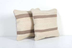 Kilim Pillow Cover Set of 2 | 16'' x 16''