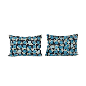 Uzbek Roller Printed Pillow Cover Set of 2 | 16'' x 24''