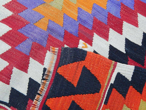 Vintage Turkish Rug 4'2'' x 10'9''