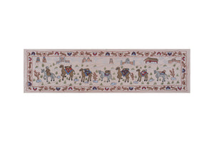 Silk Suzani Wall Hanging & Bedspread 1'8'' x 6'3''