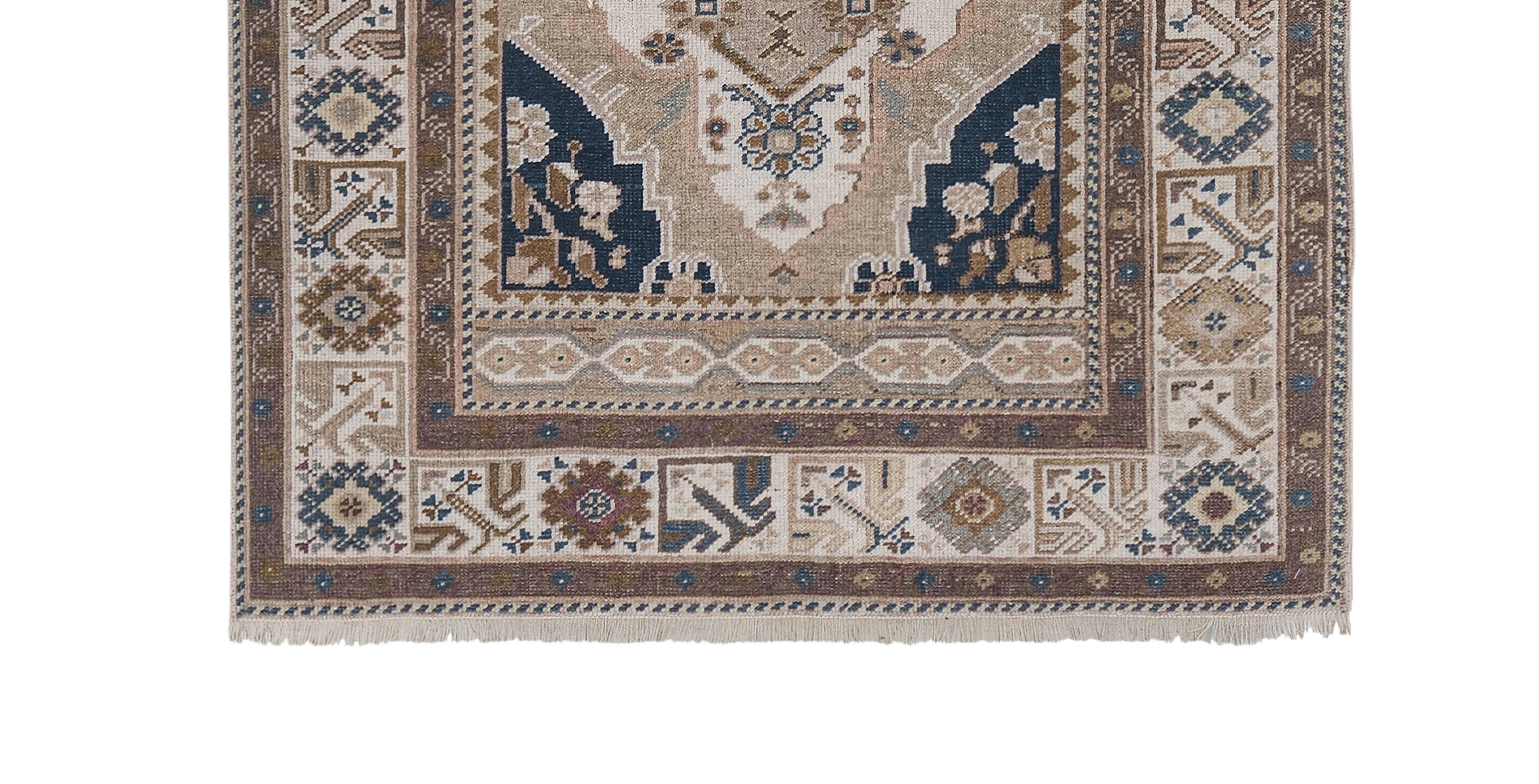 Vintage Oushak Rug 2'9'' x 5'1''