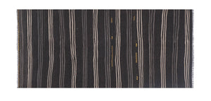 Vintage Turkish Kilim Rug 5'5'' x 11'8''