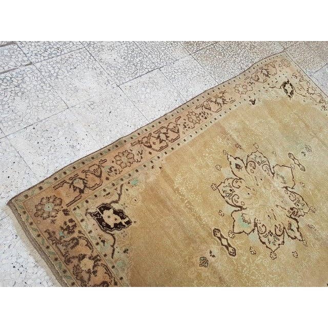 Vintage Turkish Karapinar Rug 4'4'' x 7'2''