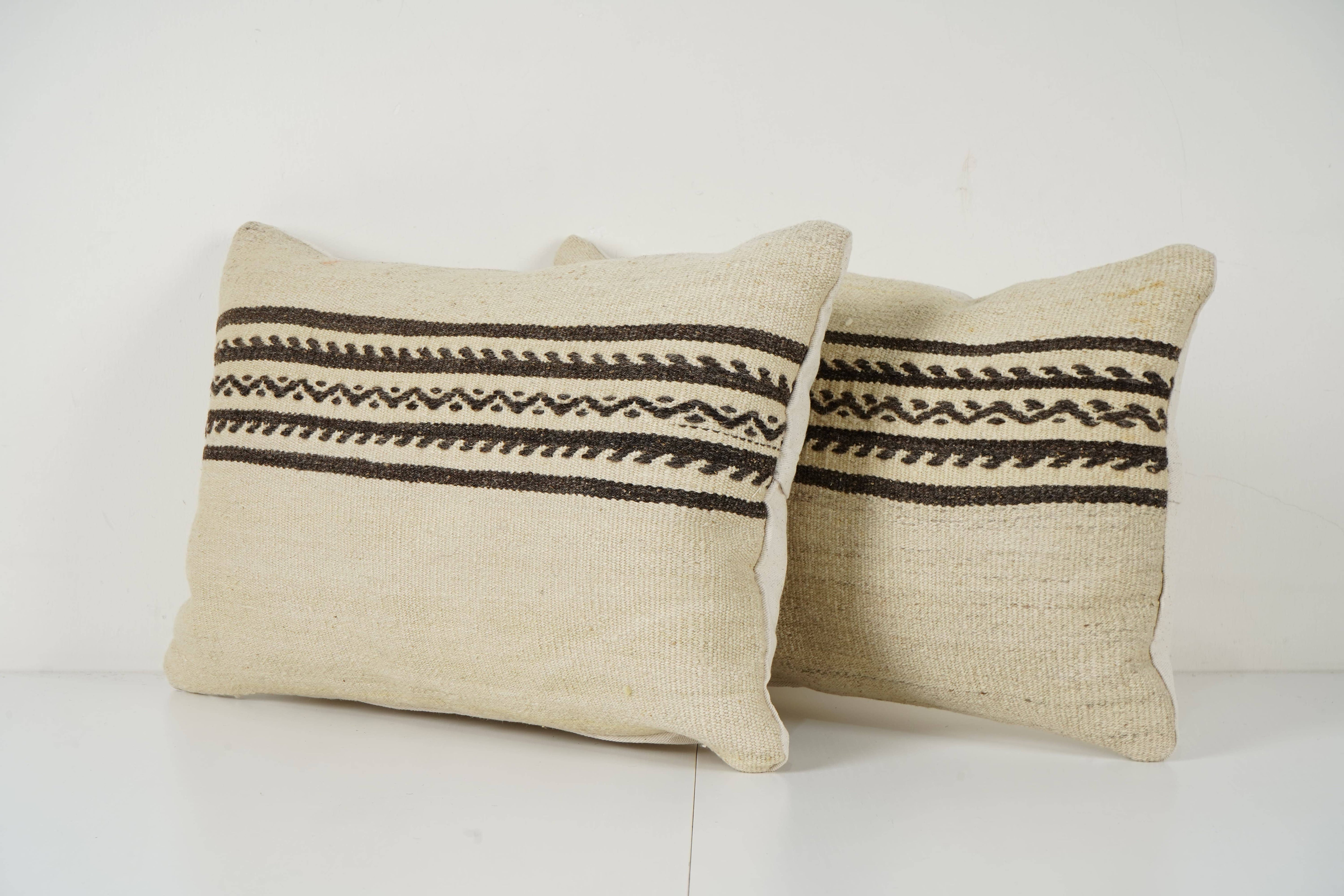 Kilim Pillow Cover Set of 2 | 12'' x 20''