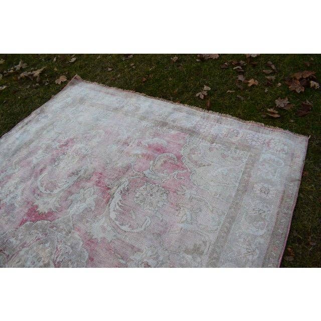 Vintage Turkish Rug 6'3'' x 8'10''