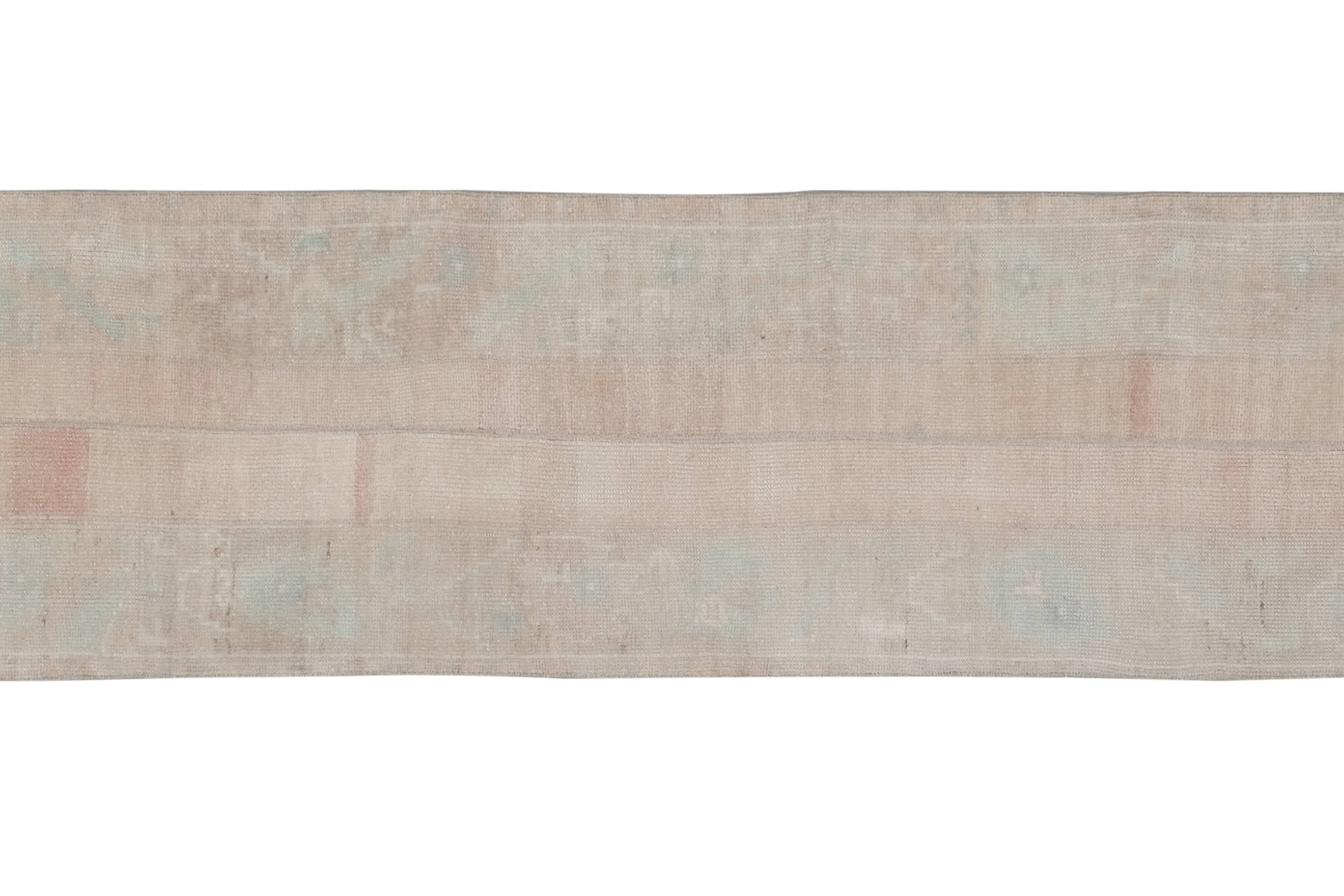 Vintage Oushak Runner 2'1'' x 10'5''