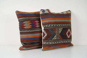 Kilim Pillow Cover Set of 2 | 20'' x 20''