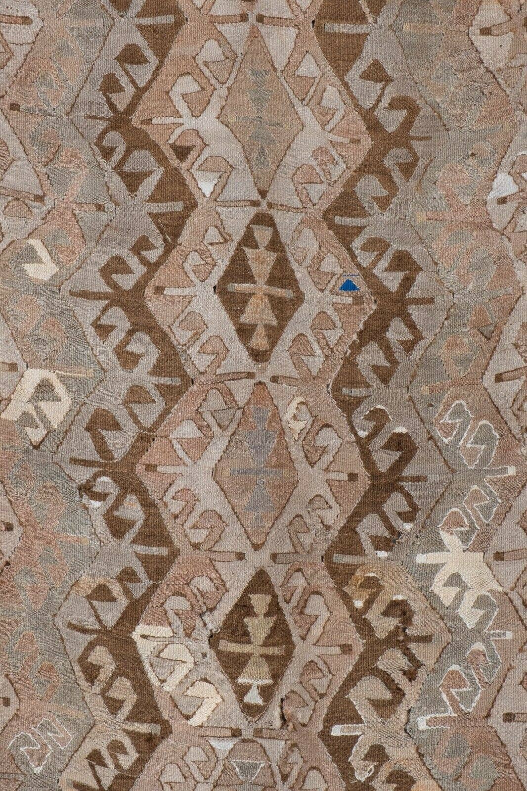 Vintage Turkish Anatolian Kilim Runner 2'10'' x 7'1''