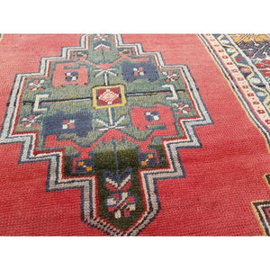 Vintage Turkish Rug 4'3'' x 7'6''