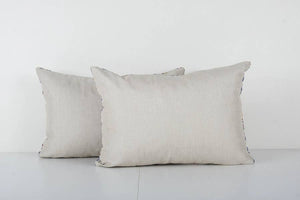 Silk Ikat Velvet Pillow Cover Set of 2 | 15'' x 22''