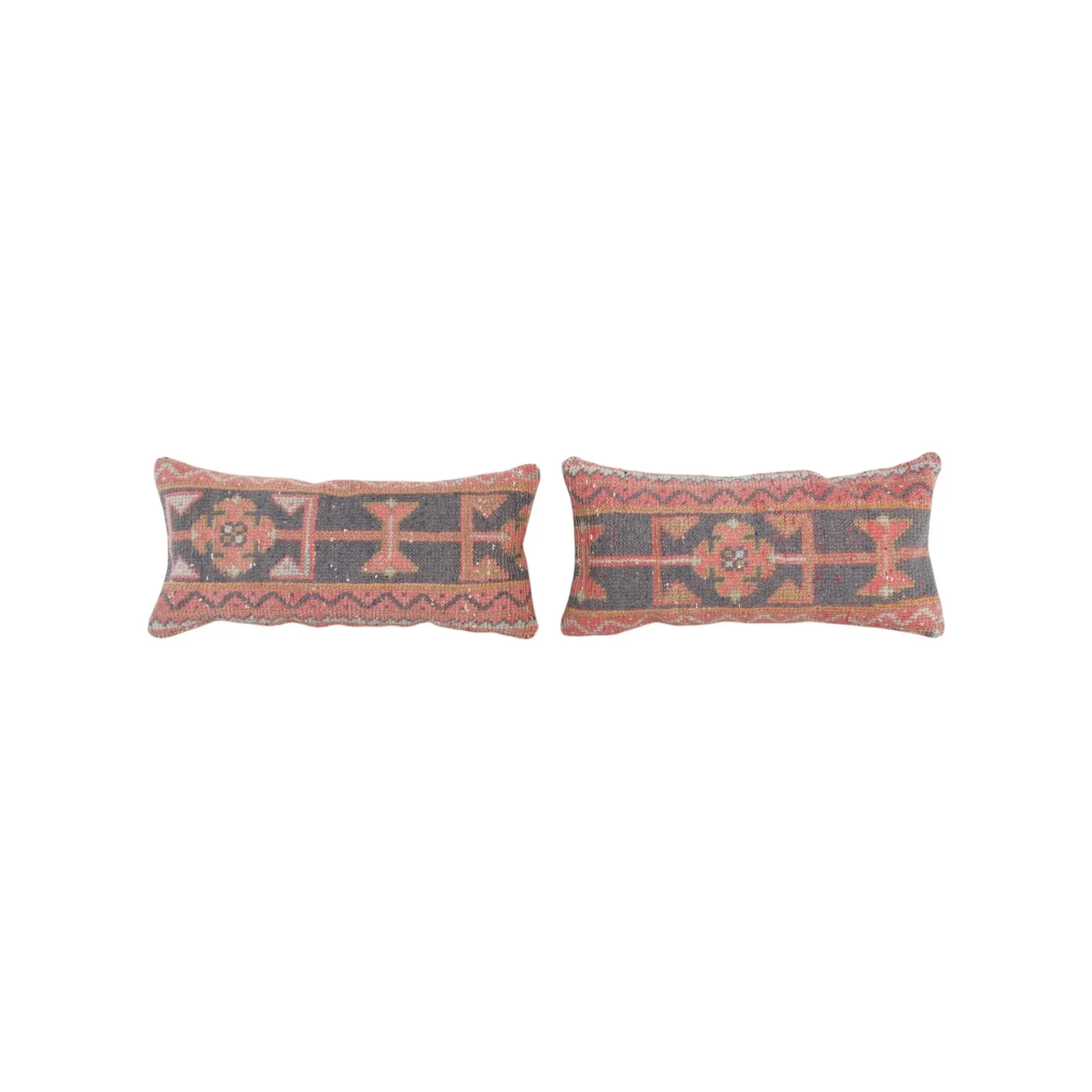 Rug Pillow Cover Set of 2 | 11'' x 22''