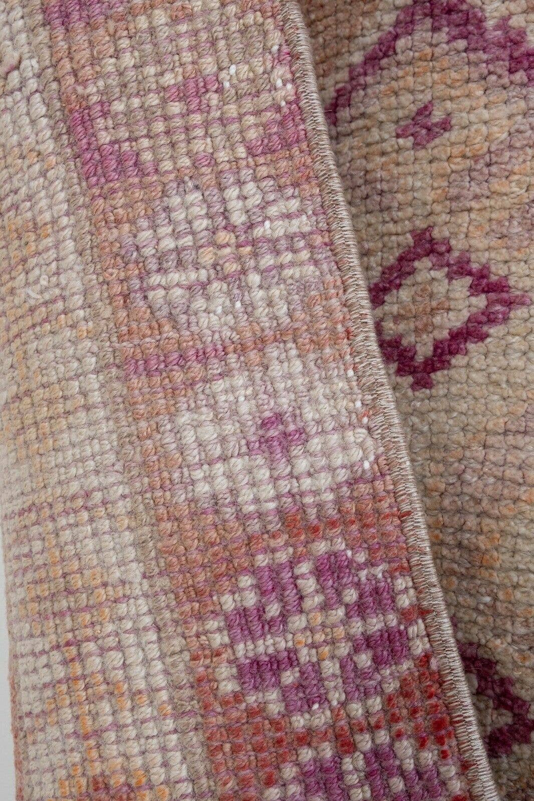 Vintage Turkish Kars Oushak Runner 2'8'' x 9'9''