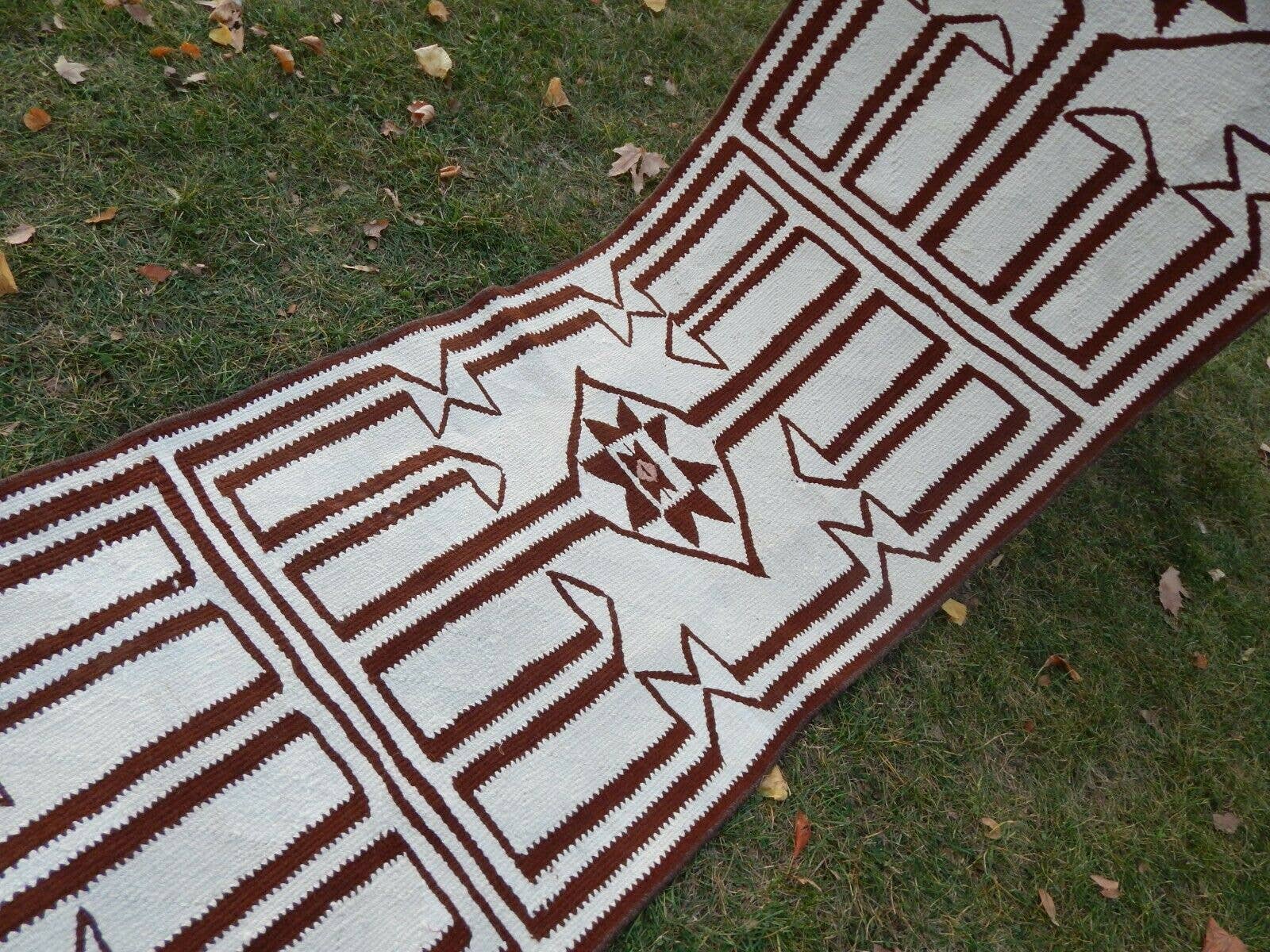 Vintage Herki Kilim Runner 2'7'' x 10'4''