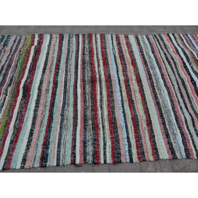 Vintage Turkish Anatolian Rug 4'3'' x 9'3''