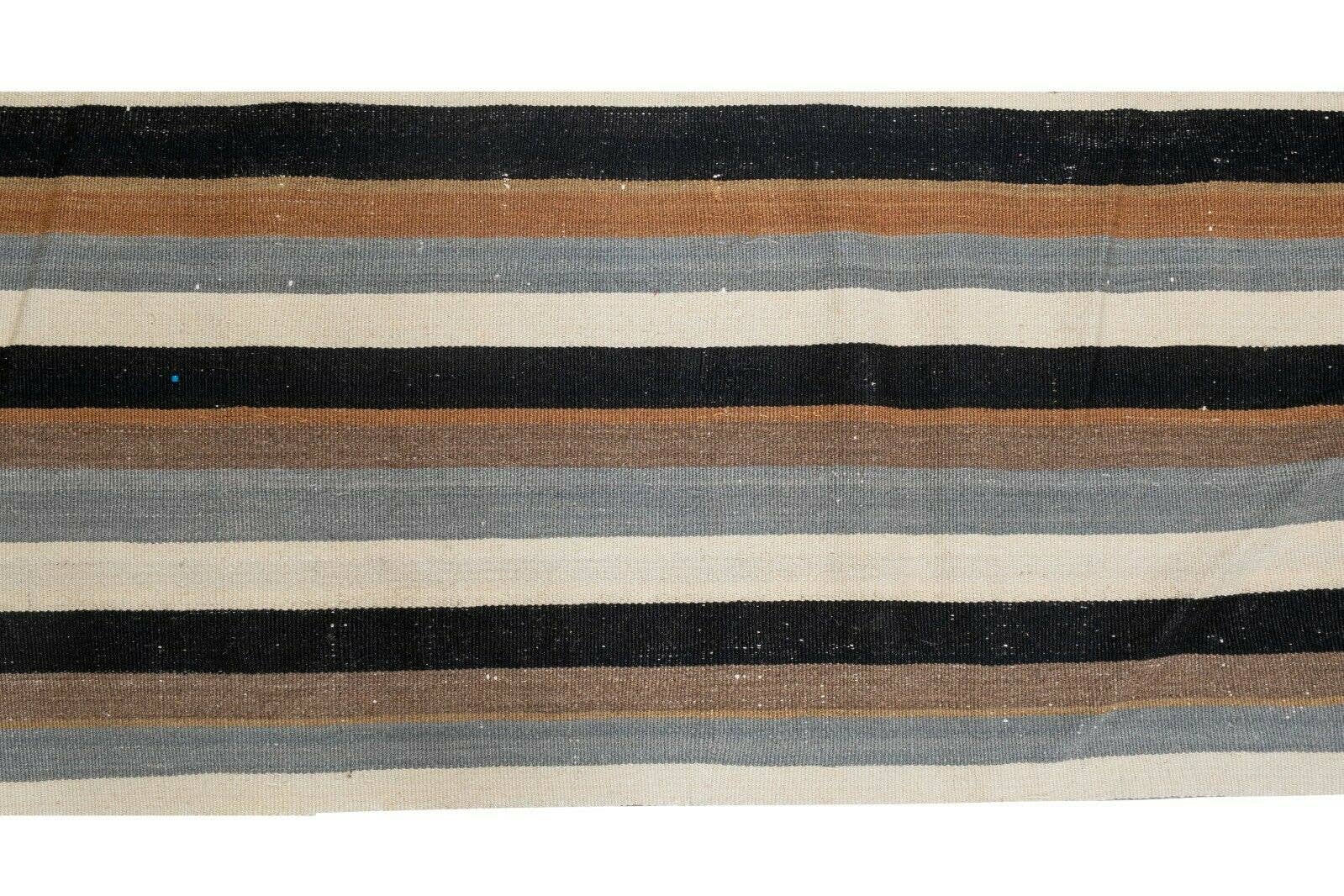 Vintage Turkish Kilim Runner 1'10'' x 25'3''