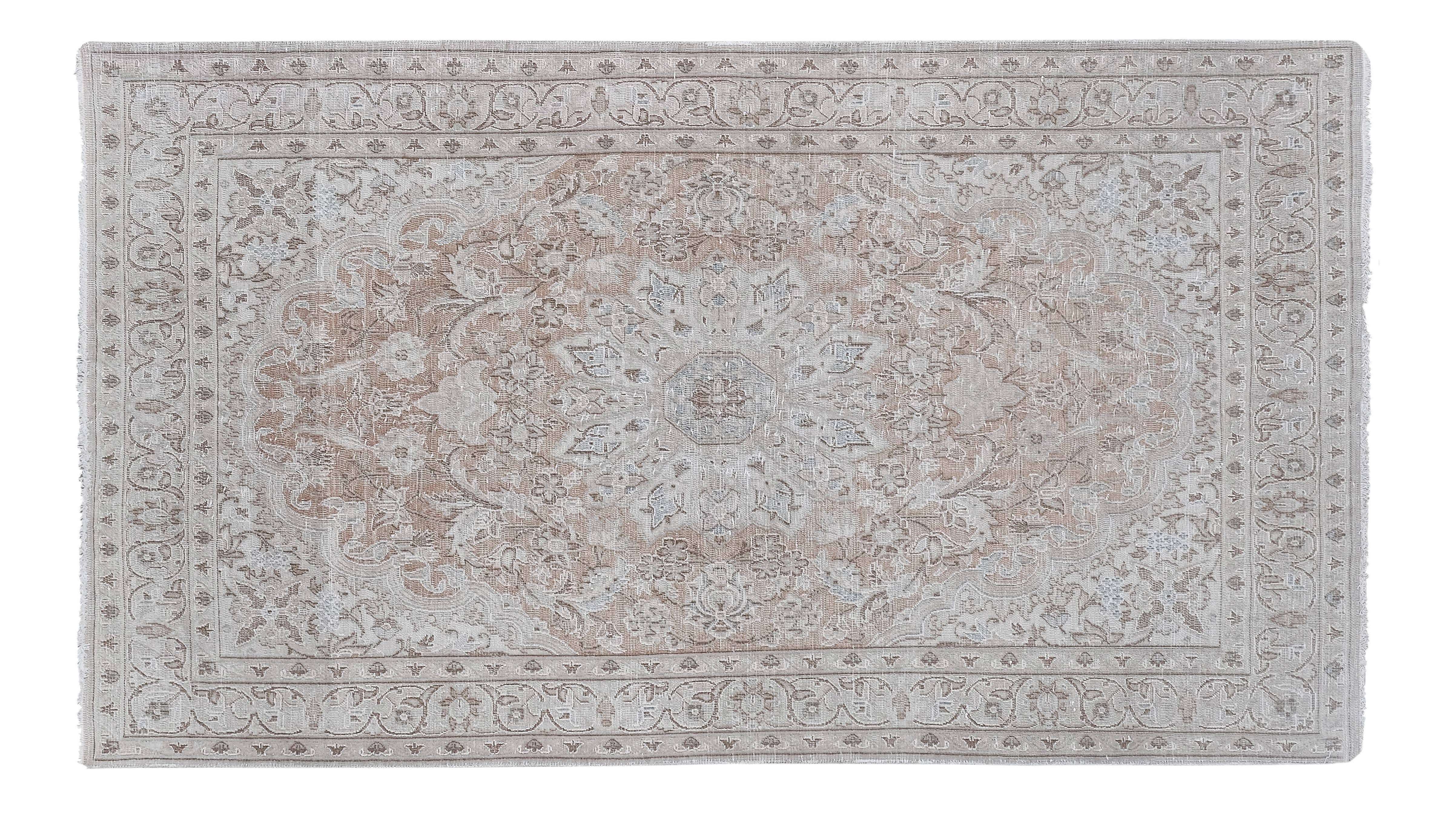 Vintage Oushak Rug 3'9'' x 6'8''