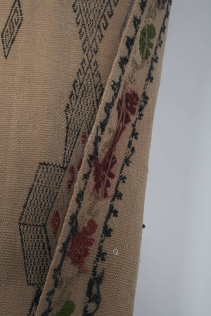 Vintage Turkish Kilim Runner 2'7'' x 13'4''