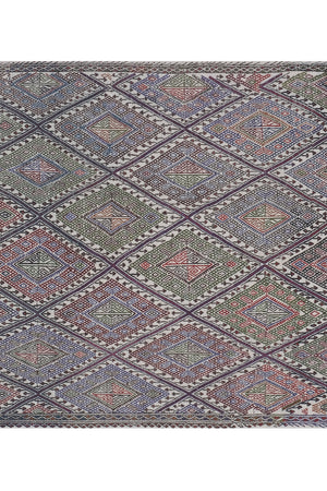 Vintage Turkish Cicim Rug 4'11'' x 6'5''