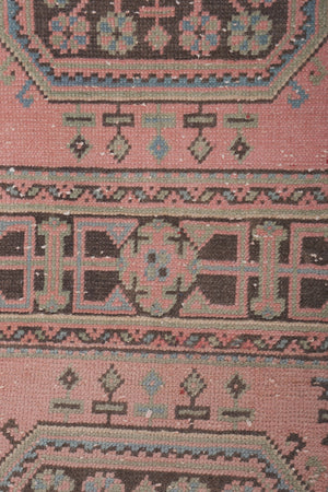 Vintage Turkish Runner Rug 2'6'' x 21'8''