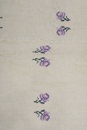 Vintage Turkish Kilim Rug 3'11'' x 5'4''