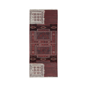 Vintage Turkish Anatolian Rug 3'1'' x 7'7''