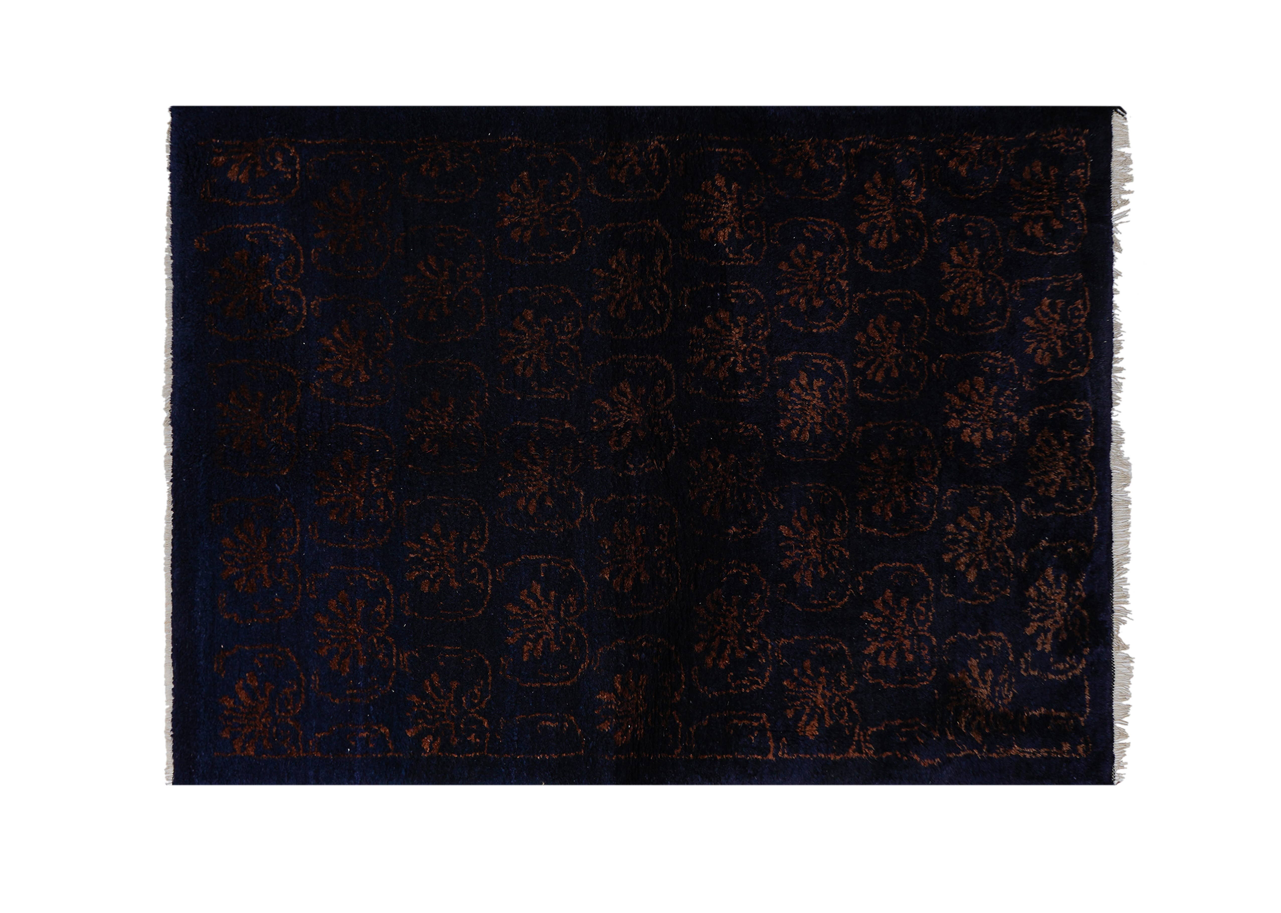Vintage Turkish Tulu Rug 4'5'' x 6'1''