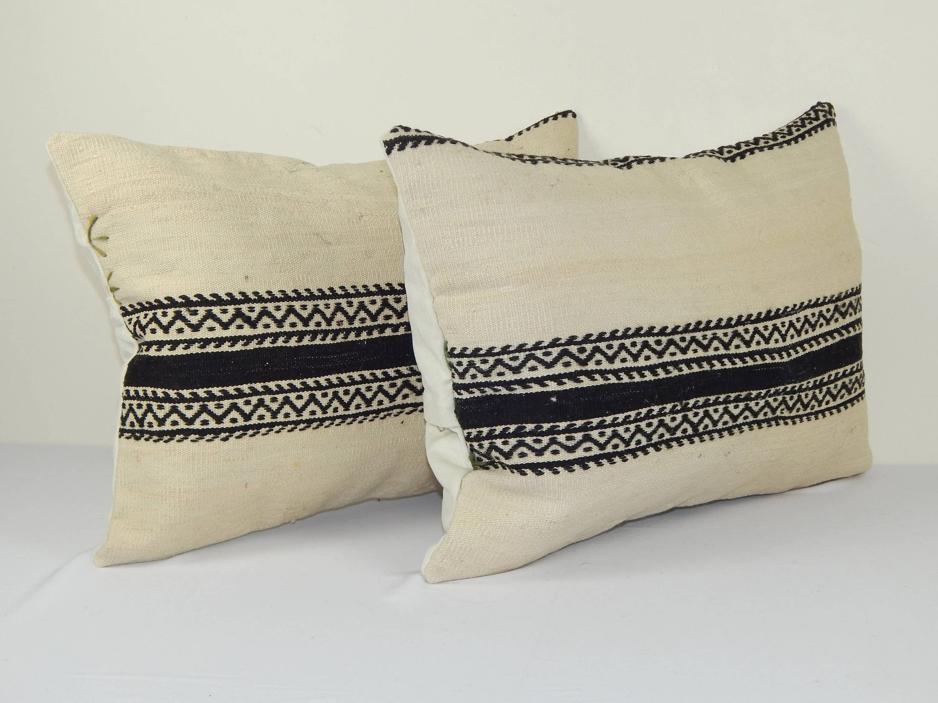 Kilim Pillow Cover Set of 2 | 16'' x 22''