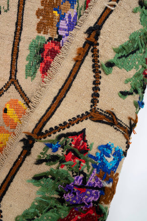 Vintage Turkish Kilim Rug 4'11'' x 6'