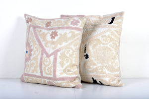 Suzani Pillow Cover Set of 2 | 20'' x 21''