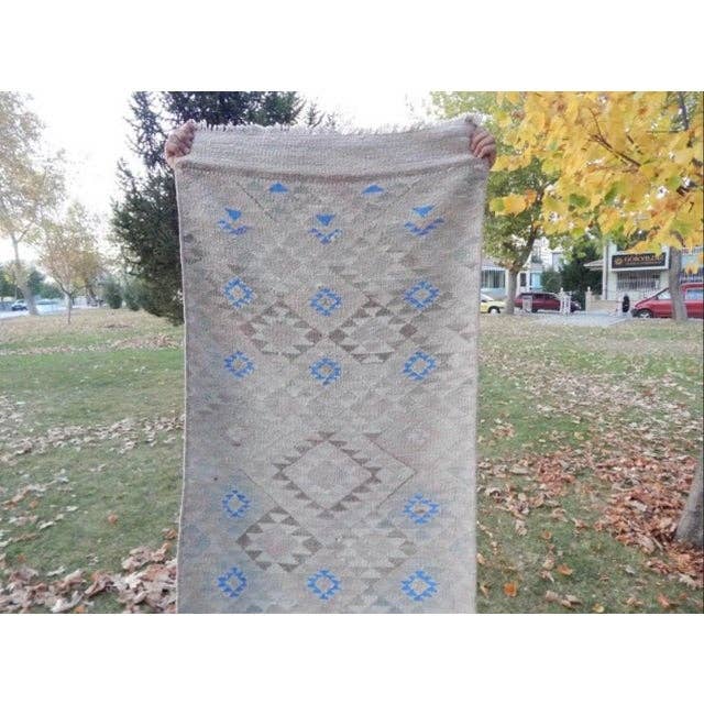 Vintage Oushak Runner 2'4'' x 9'5''