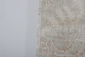 Vintage Turkish Isparta Oushak Rug 4'7'' x 7'3''
