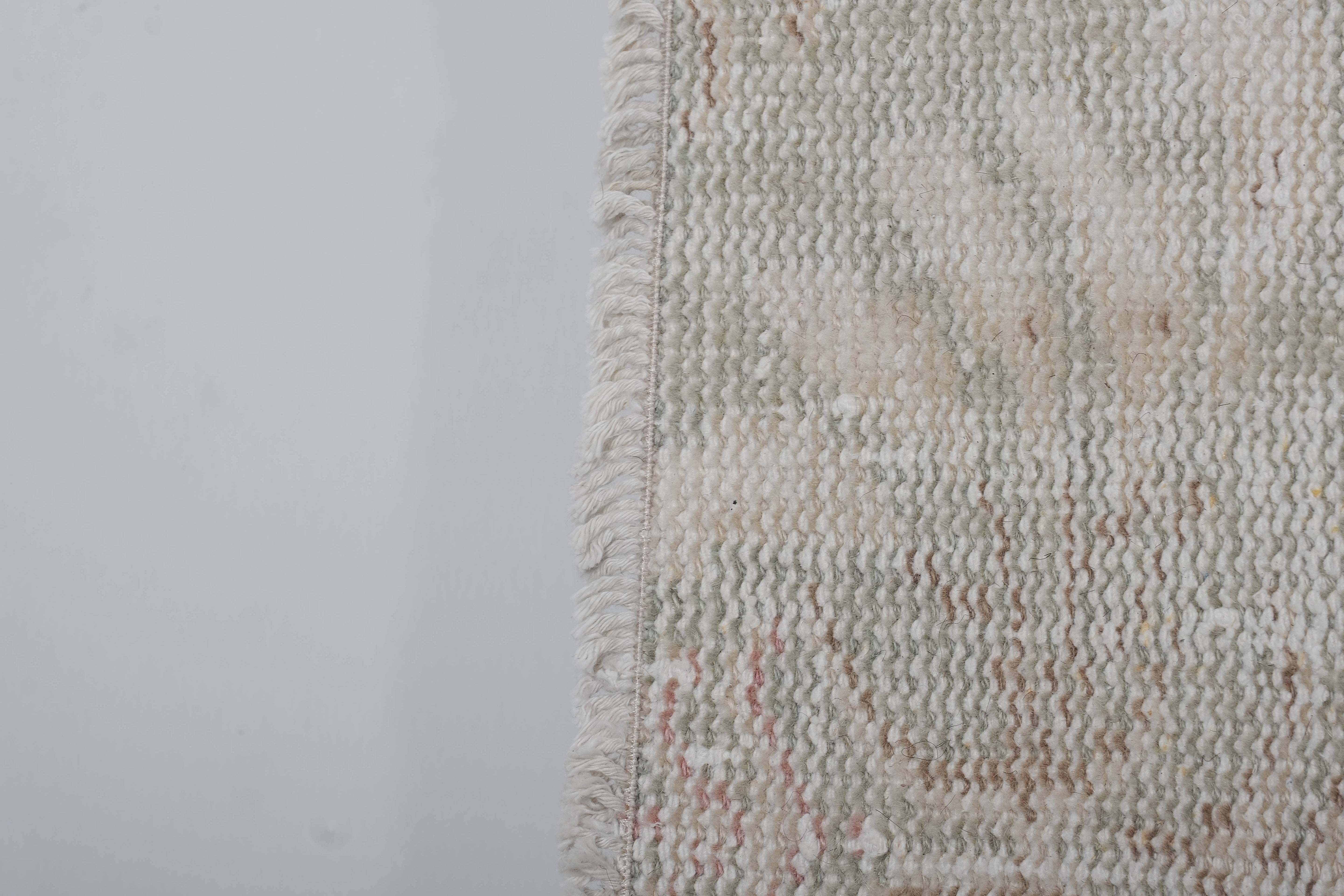 Vintage Turkish Isparta Oushak Rug 4'7'' x 7'3''