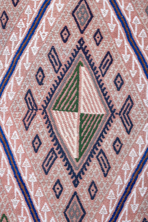 Vintage Turkish Kilim Rug 5'7'' x 7'1''