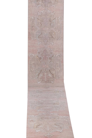 Vintage Oushak Runner 3' x 22'1''