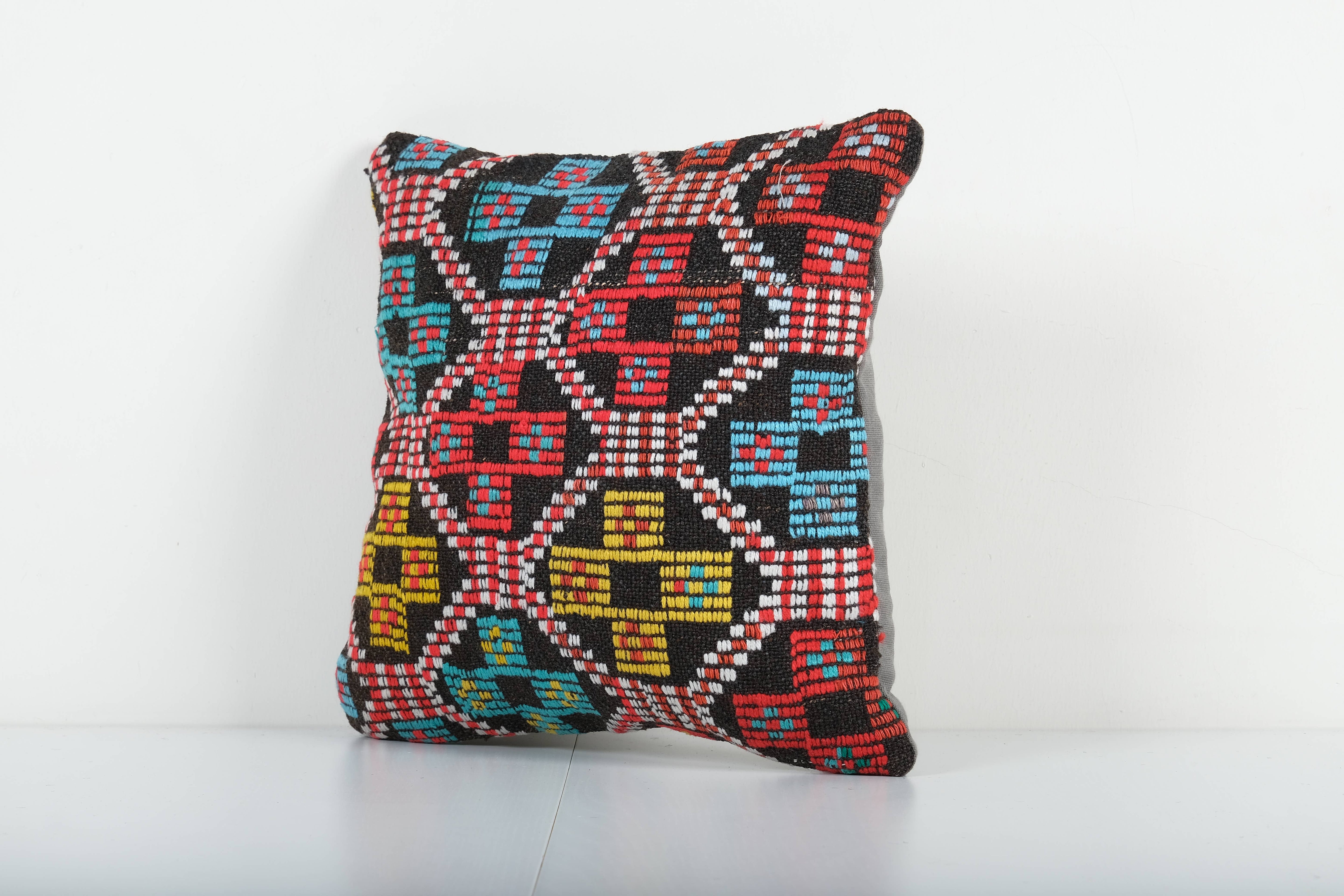 Kilim Pillow Cover | 15'' x 15''