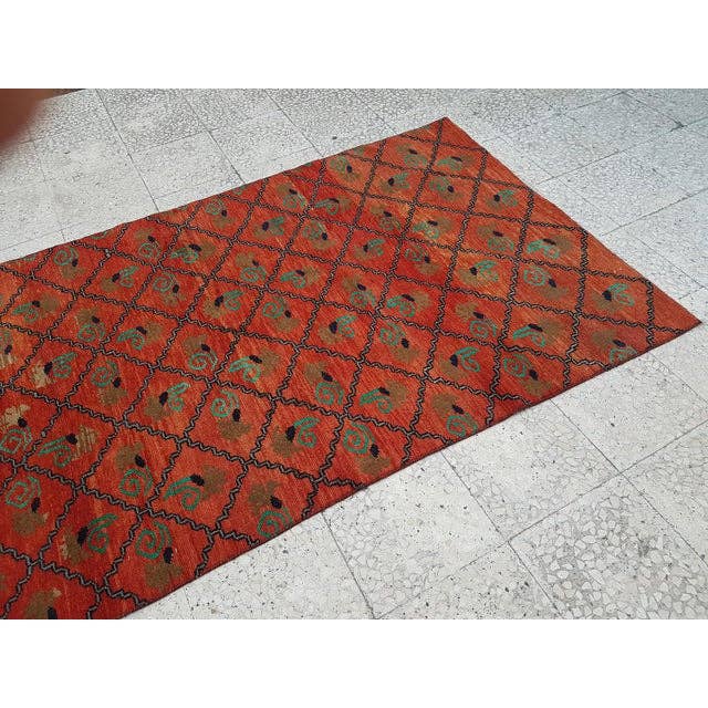 Vintage Oushak Rug 3'10'' x 10'