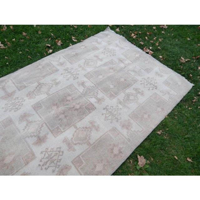 Vintage Oushak Rug 4'3'' x 8'