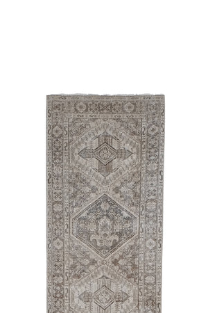 Vintage Turkish Runner Rug 2'6'' x 14'1''