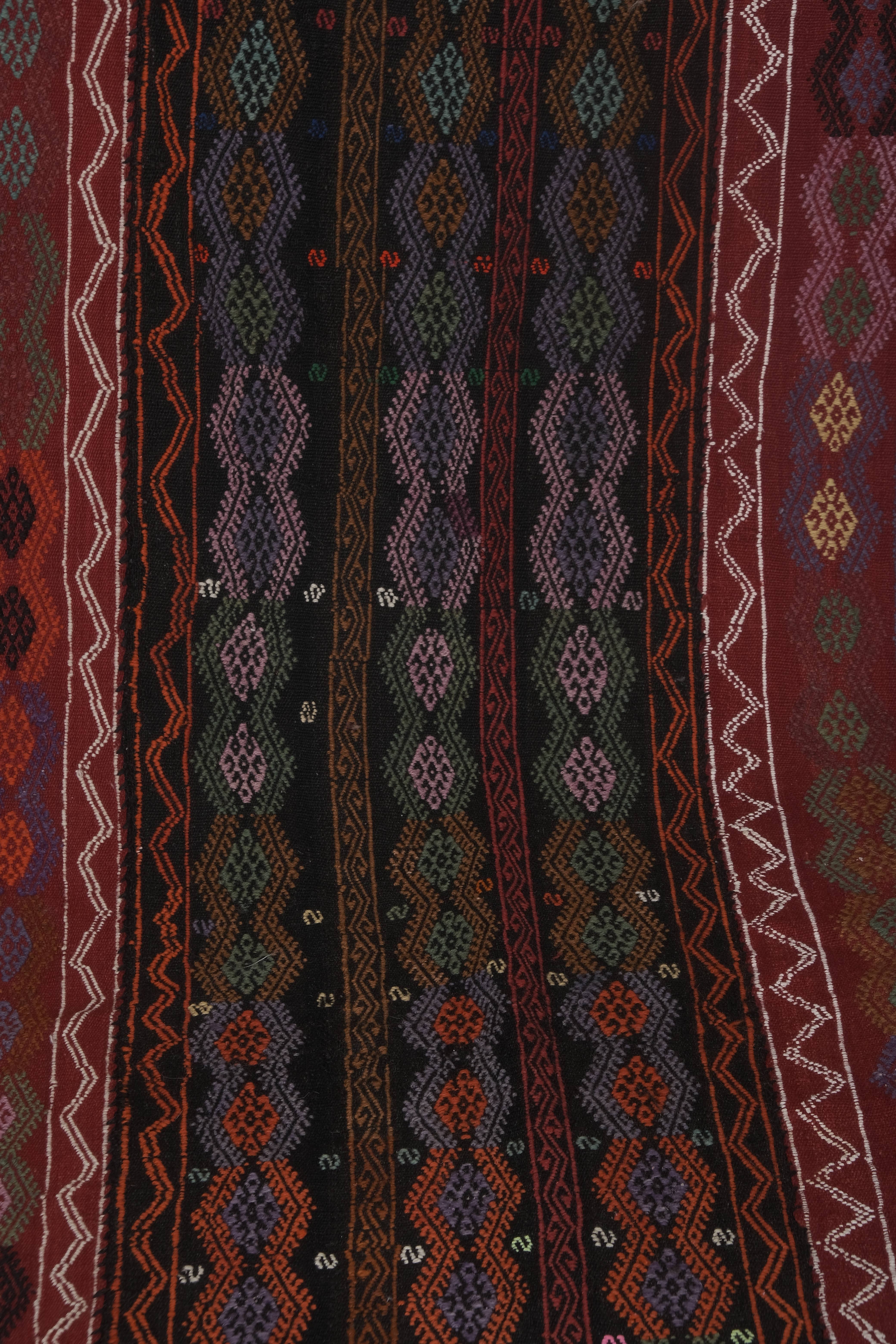 Vintage Kilim Runner 4' x 14'3''