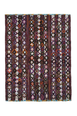 Vintage Turkish Tulu Rug 5'6'' x 7'1''